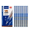 Vio V6 straight liquid gel pen, black water pen, large-capacity portable, practice questions, exam black signature pen Item Picture